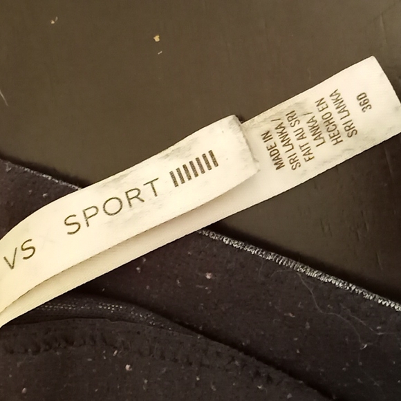 VICTORIA'S SECRET VSX Sport Bra Grey 36D - Picture 4 of 4